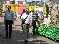 La Collancelle -MAIRIE- comice Corbigny 08 août 2010, char de La Collancelle, percement des tunnels du canal du Nivernais, démarrage du défilé sur le champ de foire