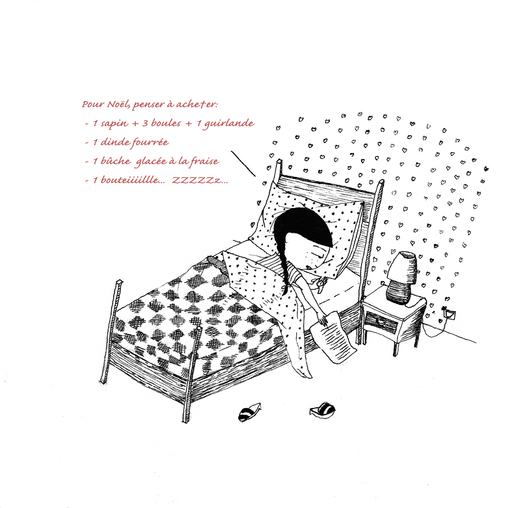 Azalée au lit - mini BD