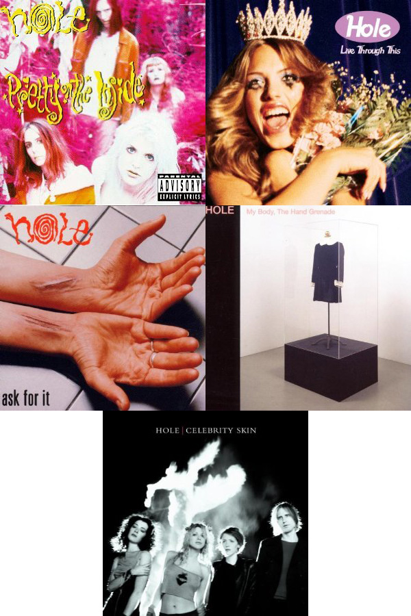 Hole Discografie (Albums 1991 1998)