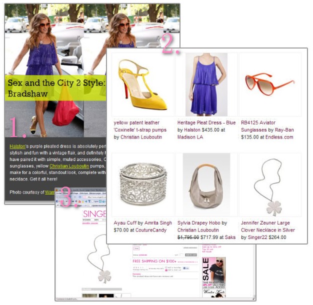 Carrie Bradshaw look fashion dress sex and the city 2