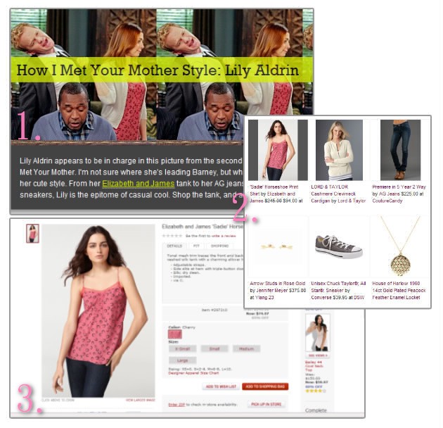 Lily Aldrin how i met your mother fashion style