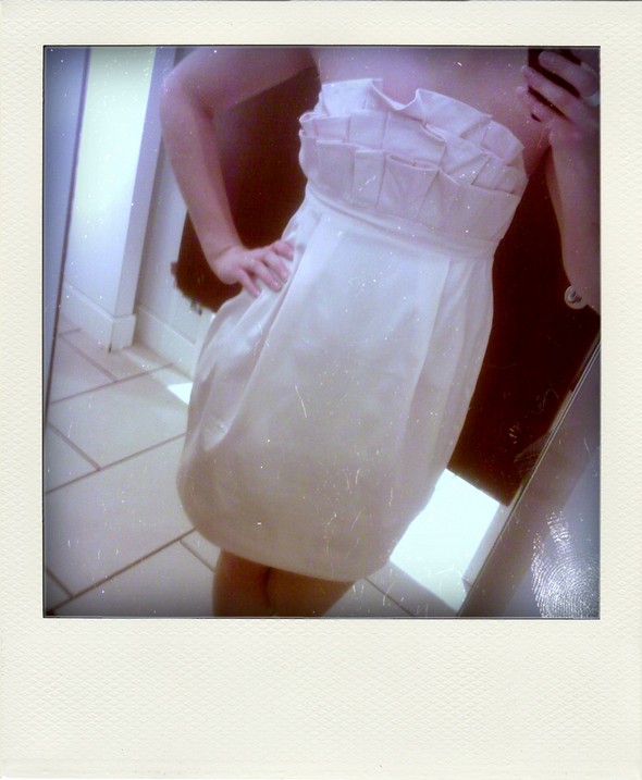 Robe H&M Dress Frill Garden Collection