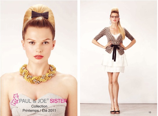 Look Book Paul & Joe Sister 2011 summer été