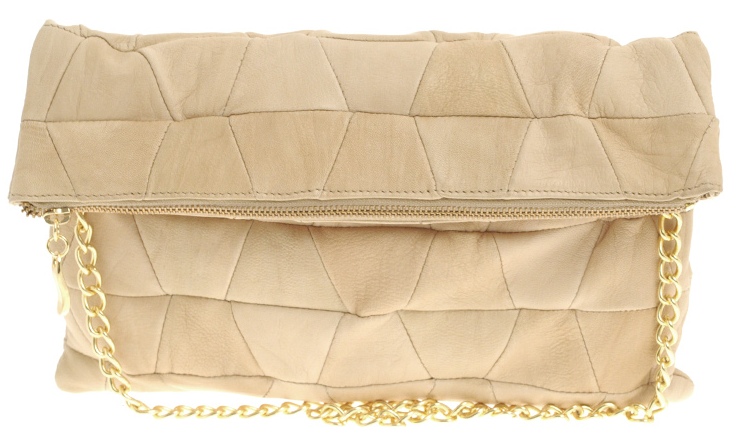 pouch clutch asos leather bag