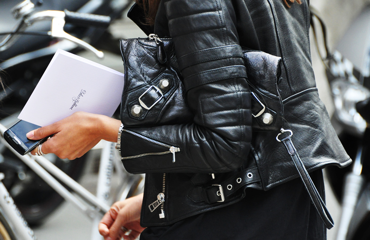 Balenciaga clutch pochette bag