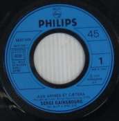 GAINSBOURG SERGE - Aux armes et cétera - 45T (SP 2 titres)