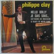 CLAY PHILIPPE - Lily tâches de rousseur - 45T (EP 4 titres)