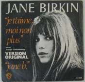 BIRKIN JANE & GAINSBOURG SERGE - Je t'aime moi non plus - 45T (SP 2 titres)
