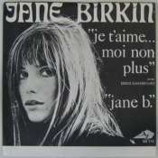 BIRKIN JANE & GAINSBOURG SERGE - Je t'aime moi non plus - 45T (SP 2 titres)