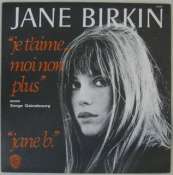 BIRKIN JANE & GAINSBOURG SERGE - Je t'aime moi non plus - 45T (SP 2 titres)