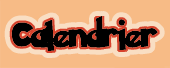 Calendrier