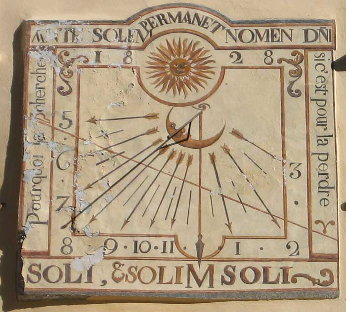 cadran solaire romain