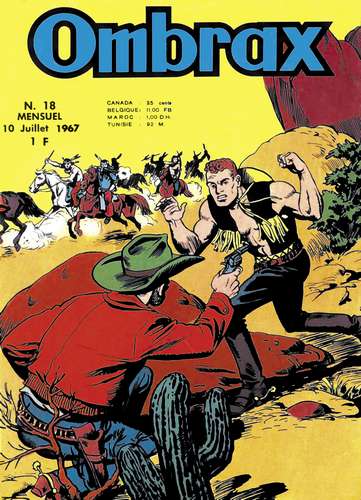 Ombrax - N18 - juillet 1967 - BD