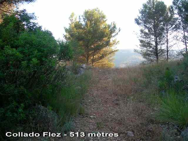 Agrandir l'image Collado Flez - ES-V- 513 mètres