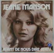 MANSON JEANE - Avant de nous dire adieu - 45T (SP 2 titres)