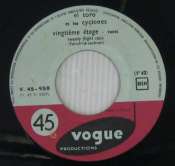 DUTRONC JACQUES - EL TORO & LES CYCLONES - Le vagabond - 45T (SP 2 titres)