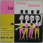 FRÈRES JACQUES - L'entrecote - 45T (EP 4 titres)