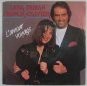 FABIAN LARA/OLIVIER FRANCK - L'amour voyage - 45T (SP 2 titres)