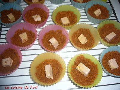 Blog de fati78 : LA CUISINE DE FATI, BOUCHÉES SPECULOOS FOIE GRAS