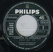 MAURIAT PAUL ET SON GRAND ORCHESTRE - L'amour te ressemble - 45T (SP 2 titres)