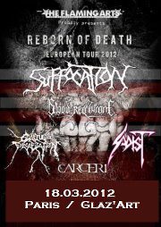 Suffocation @ Paris