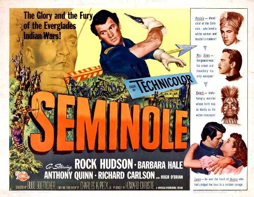 Seminole (1953) Rock Hudson, Barbara Hale
