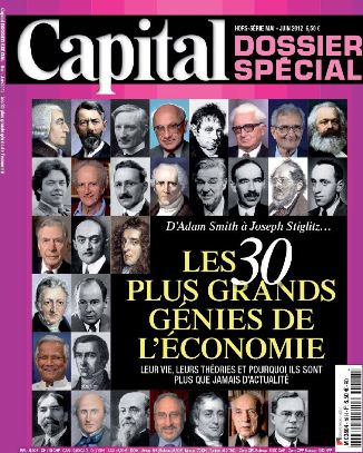 Capital HS N°18 - Les 30 plus grands génies de l'économie