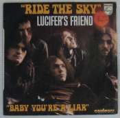 LUCIFER'S FRIEND - Ride the sky/ Baby you're a liar - 45T (SP 2 titres)