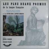 PHILIPE GÉRARD & MARIA CASARÈS - Les plus beaux poèmes de la langue française - 33T