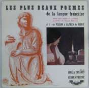 PHILIPE GÉRARD & MARIA CASARÈS - Les plus beaux poèmes de la langue française - 33T
