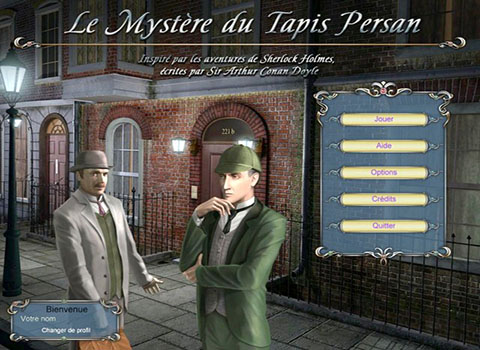 Sherlock Holmes Le Mystère du Tapis Persan + Guide de stratégie [FR] [Multi]