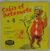 BEDOS JACQUES - Sabir et Pataouète N° 4 - 45T (EP 4 titres)