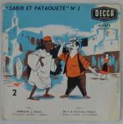 BEDOS JACQUES - Sabir et Pataouète N° 2 - 45T (EP 4 titres)