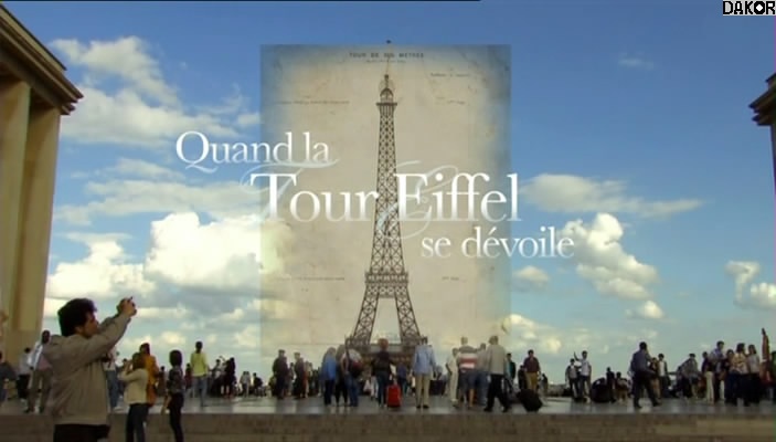 Quand la tour Eiffel se dévoile Quand la tour Eiffel se dévoile