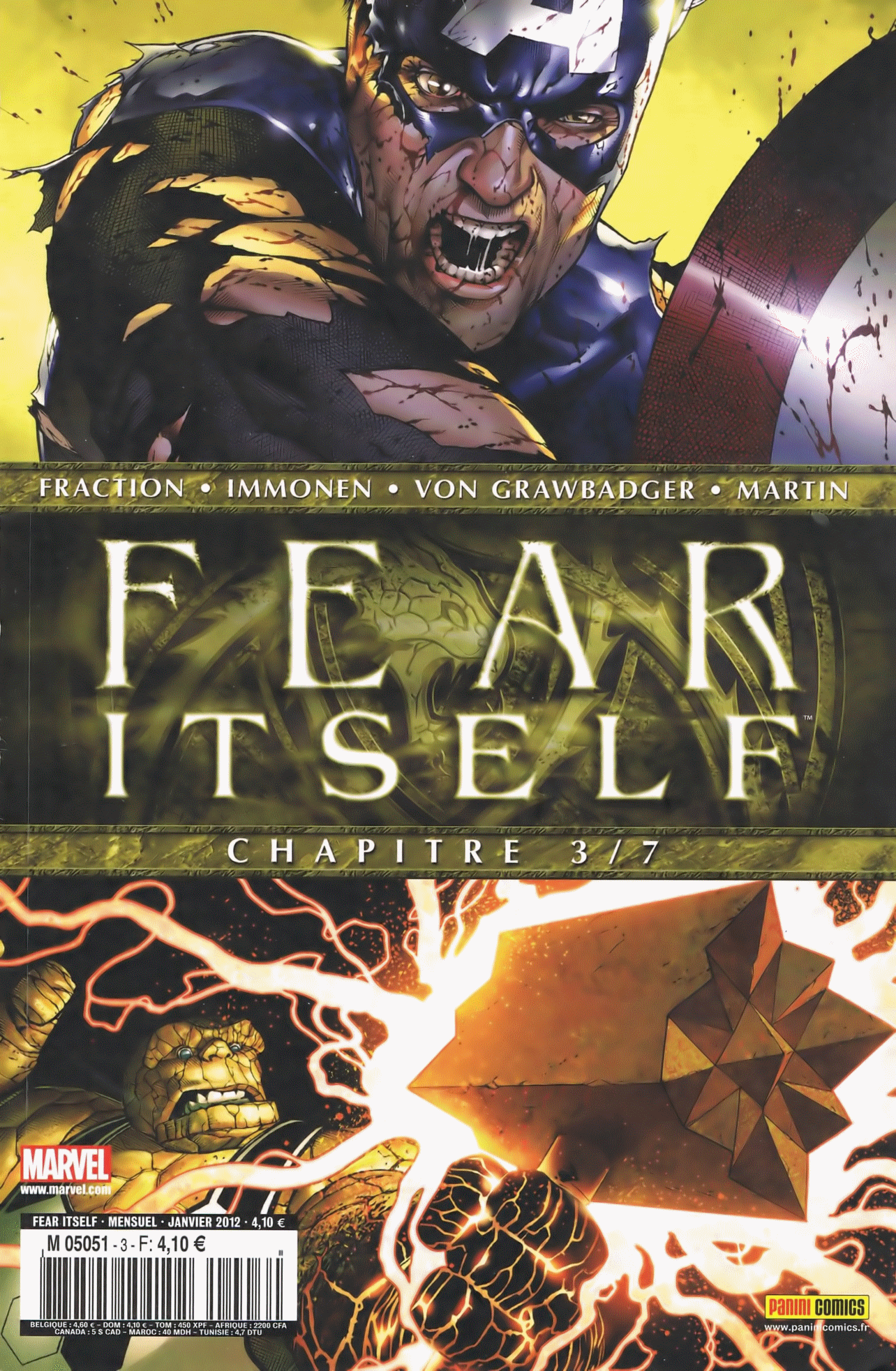Fear Itself T01-04 Marvel Comics [Cbr]