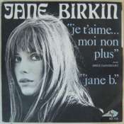 BIRKIN JANE & GAINSBOURG SERGE - Je t'aime moi non plus - 45T (SP 2 titres)
