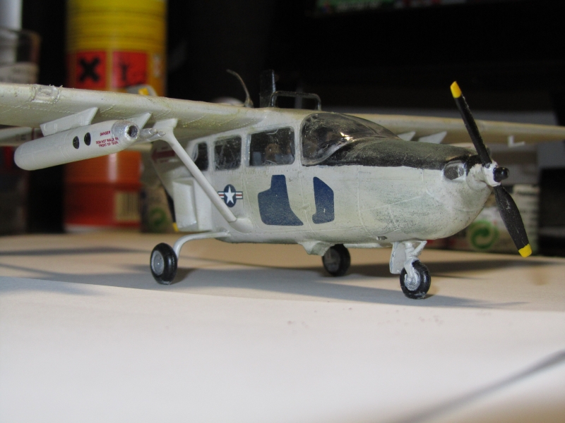 Cessna 0-2A/B Skymaster Au 1/48 De TESTORS (VINTAGE)