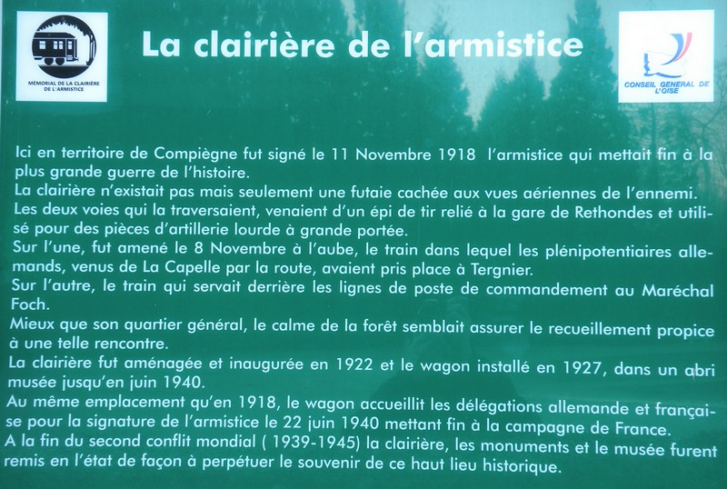 Clairière de l'Armistice à Rethondes 1012140106381181487307456
