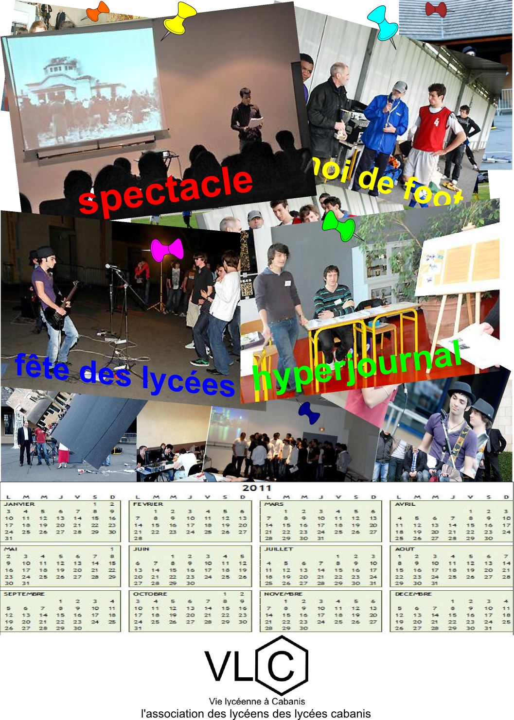 Affiches tracts  - 1er calendrier