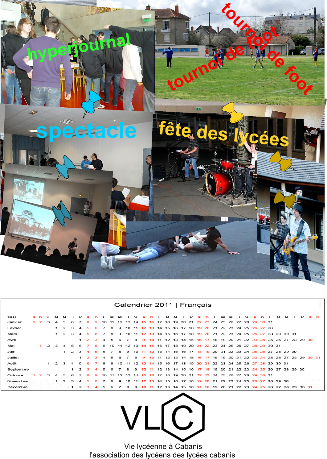 Affiches tracts  - 2eme calendrier
