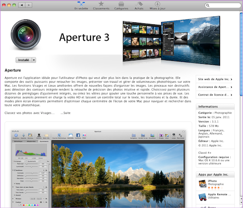 Mac OS : Un aperçu du Mac App Store 1101071235221200807431083