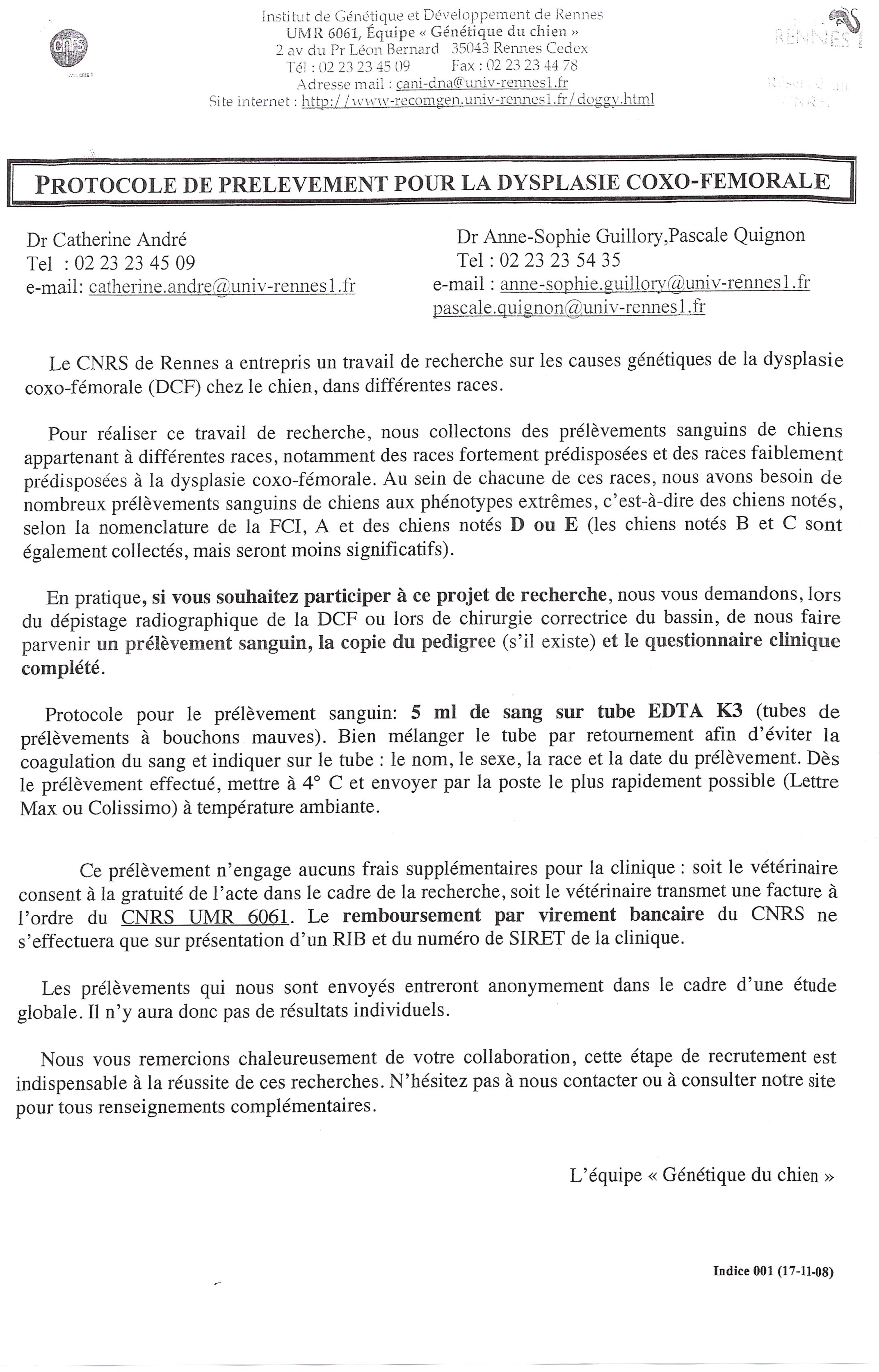 dysplasie - Recherche CNRS de Rennes : causes génétique de la dysplasie du chien - Page 2 110110022119826287448820