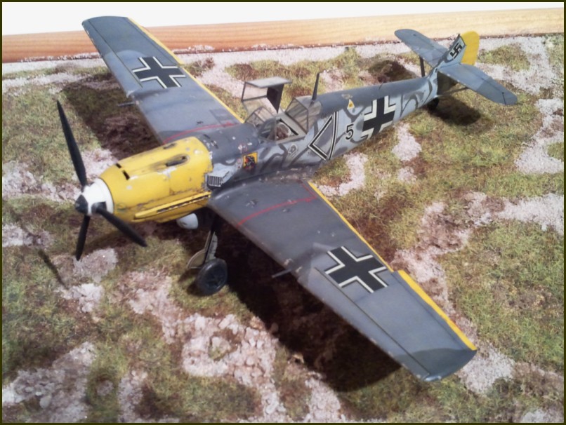Bf-109 E4 "Hasegawa" - 1/48 110118090941585297492841