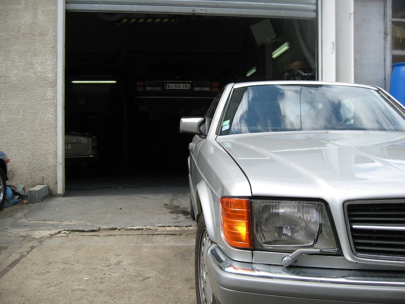 Bonne petite adresse en IDF pour la réparation et restauration de votre Mercedes 1101270812161248017540080