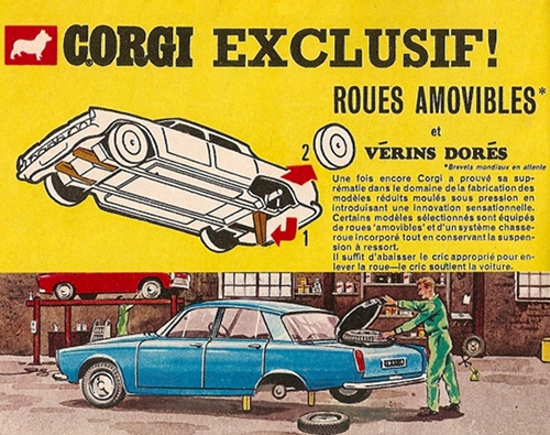 Roues amovibles