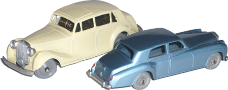 Silver Wraith Mettoy & Silver Cloud Matchbox 1 d&Atilde;&copy;tour&Atilde;&copy;