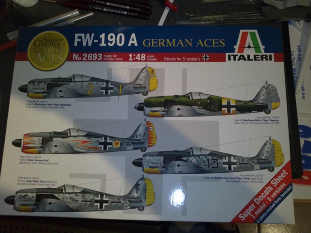 Focke Wulf FW 190A-5  [Italeri] 1/48 1102100845411059487619734