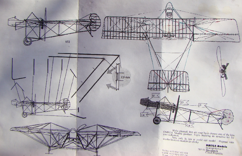 Henry Farman HF 24 - Oméga models - 1/72ème (Fini) 1102110346421033187626583