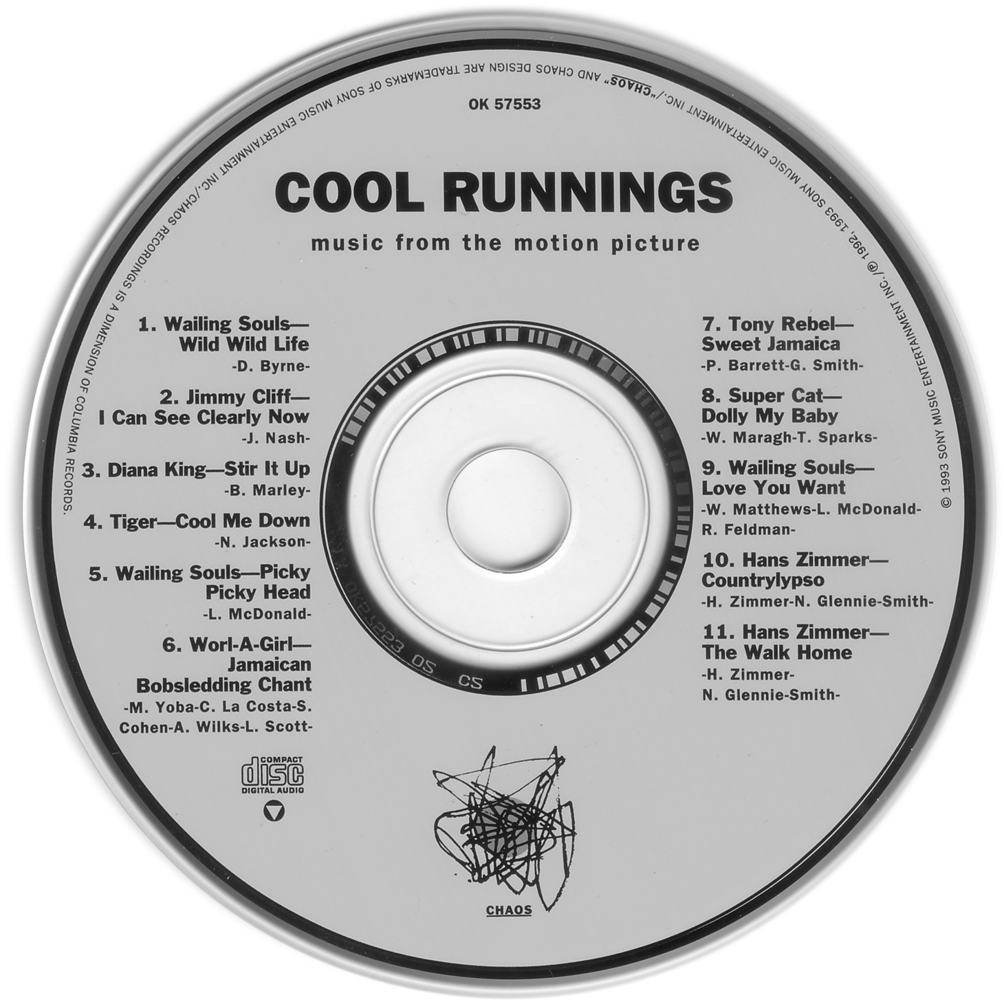cool runnings - disc