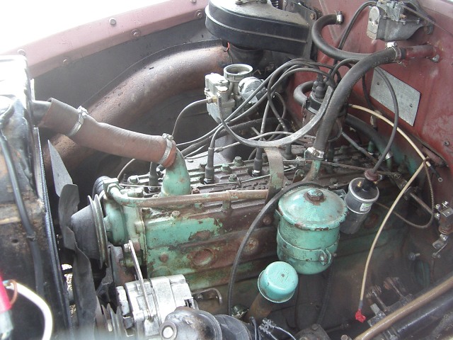 IMGP0022Le moteur de la Frazer de Fredo